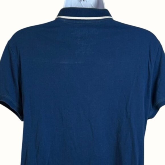Aeropostale Heritage Applique Dark Blue Polo Shirt XL Womens Unisex XL - Picture 4 of 5